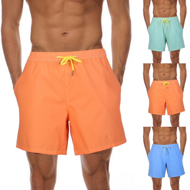 Short De Bain Homme 2 En 1 - Séchage Rapide, Extensible - Avec Poches Zippées - Pour Surf, Plage, Sport