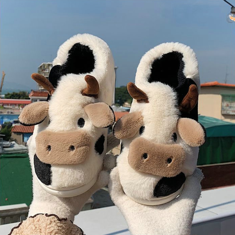 Title 4, Couples Winter Home Slippers Women Shoes Cute C...