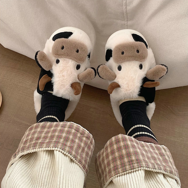 Title 8, Couples Winter Home Slippers Women Shoes Cute C...