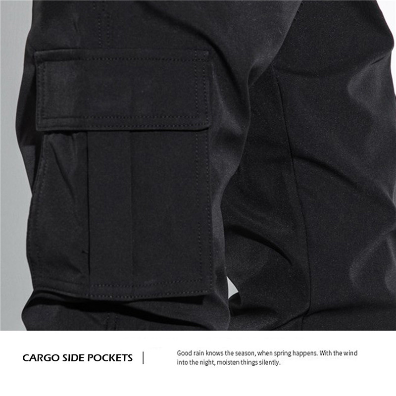 Tanie Cienka konstrukcja męskie spodnie Jogging bojówki wojskowe Cargo w stylu Casual, biurowy sklep