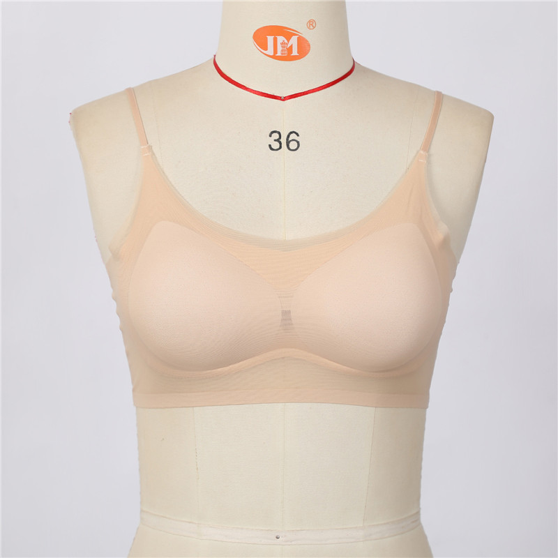 Camisoles & Tanks Ultra Thin Seamless Bras For Women Ice Silk Underwear  Small Chest Sexy Lingerie Padded Push Up Bra Tube Top Intimates From 3,66 €