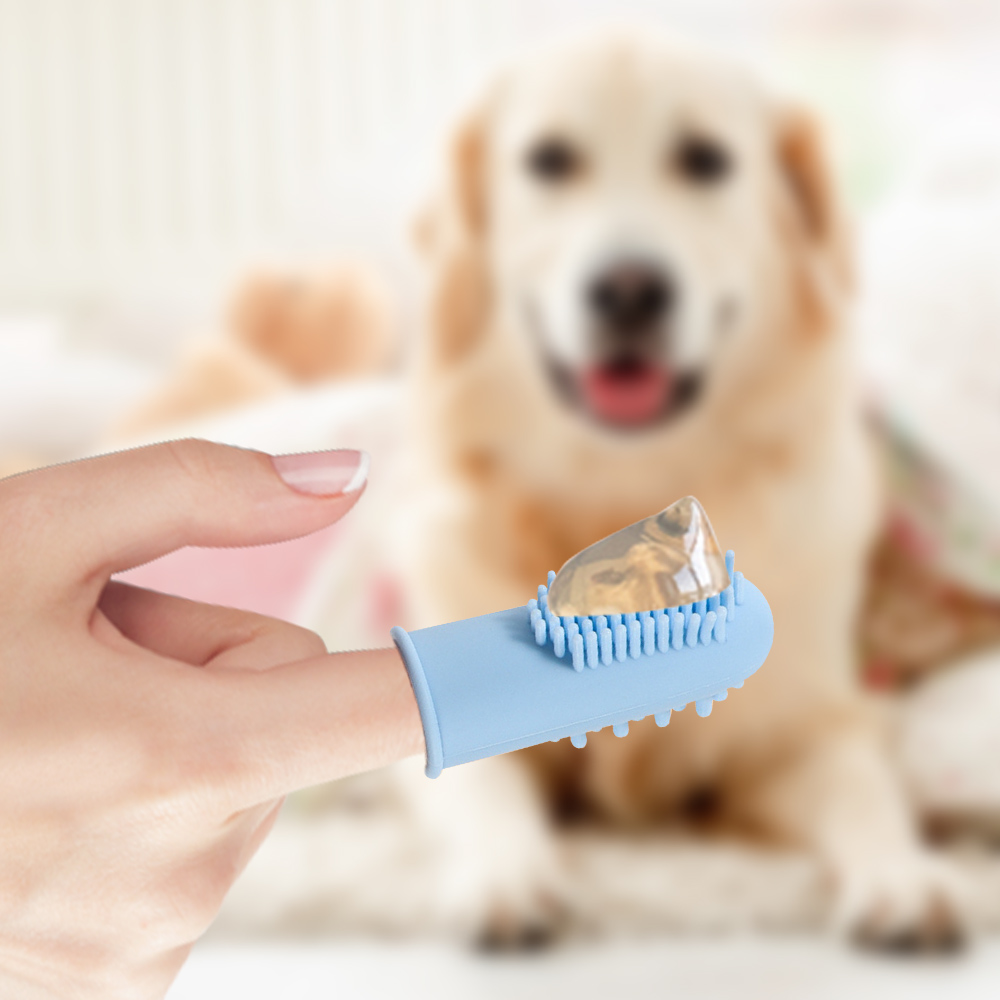 Title 12, Brosse à dents en Silicone souple pour animaux ...